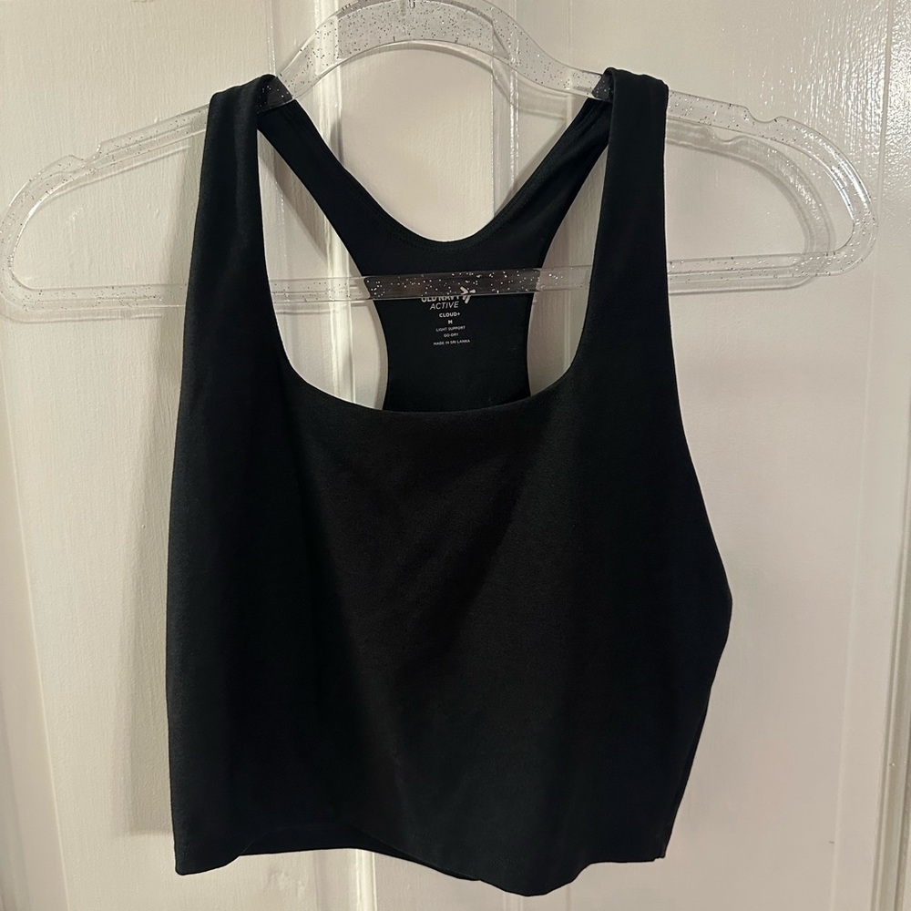 Black Workout Tank Top